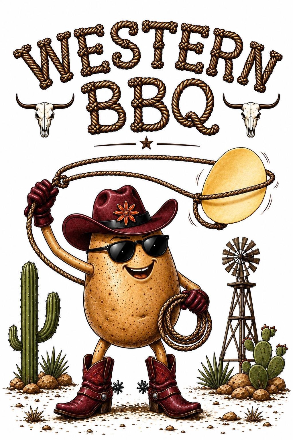 Western BBQ Potato Chips