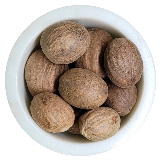 Nutmeg, whole