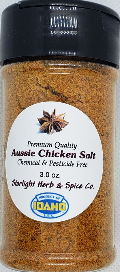 Aussie Chicken Salt authentic Australia Umami flavor. – Starlight Herb &  Spice Company