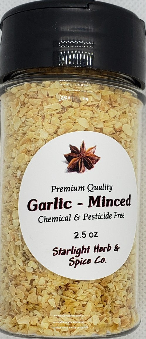 Garlic, minced or minced toasted