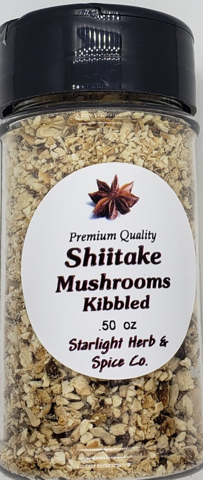 Mushroom -Shiitake Powder or Kibbled