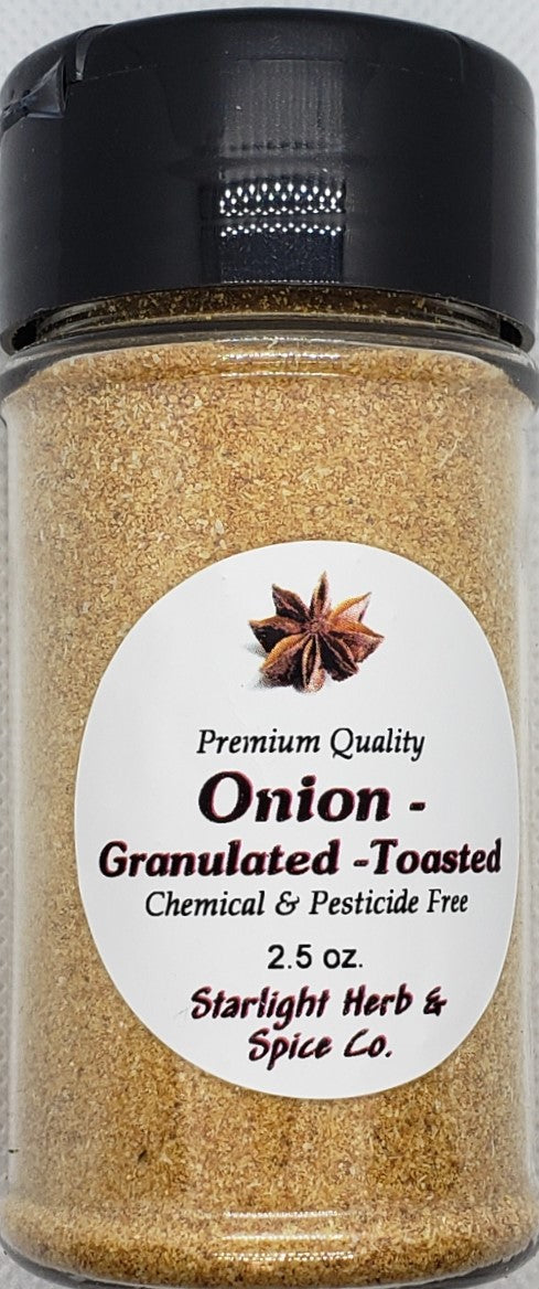 Onion Granulated or Onion Granulated Toasted
