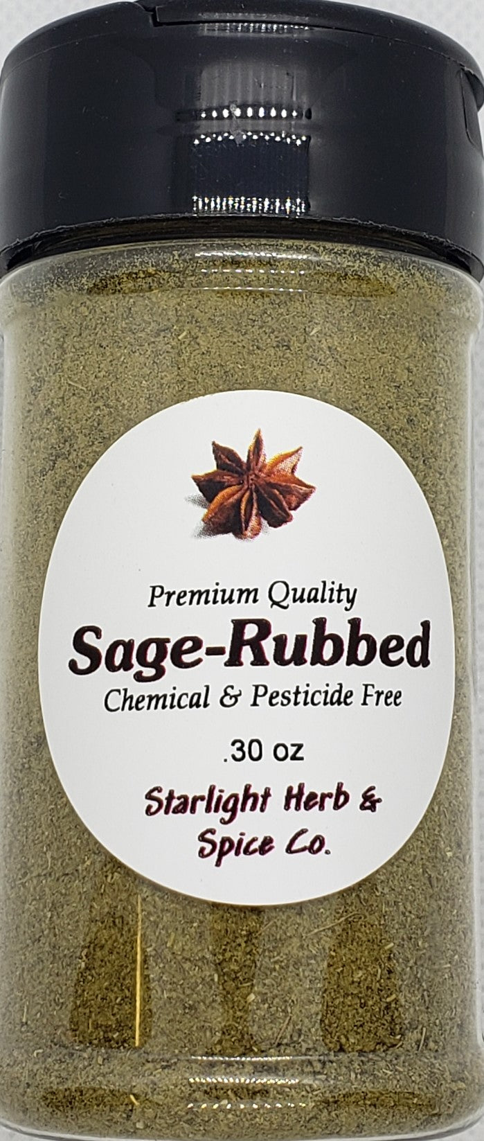 Sage, rubbed