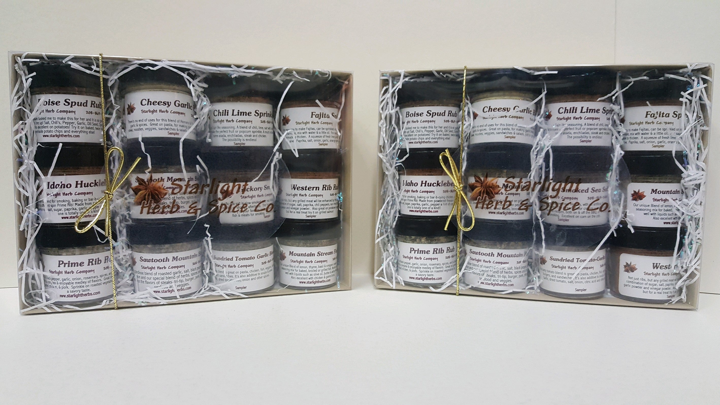 Super Sampler Rd Starlight Super Sampler 12 - 20 - 30 Packs – Starlight Herb & Spice Company
